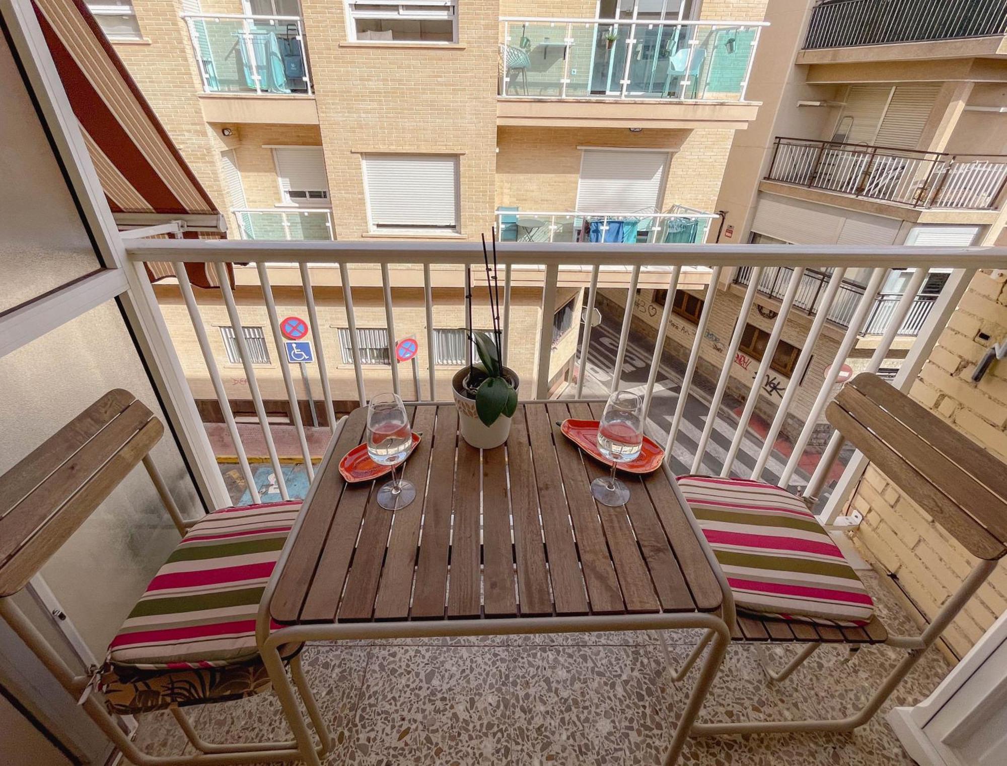 Stylish Apartment In Санта Пола Экстерьер фото